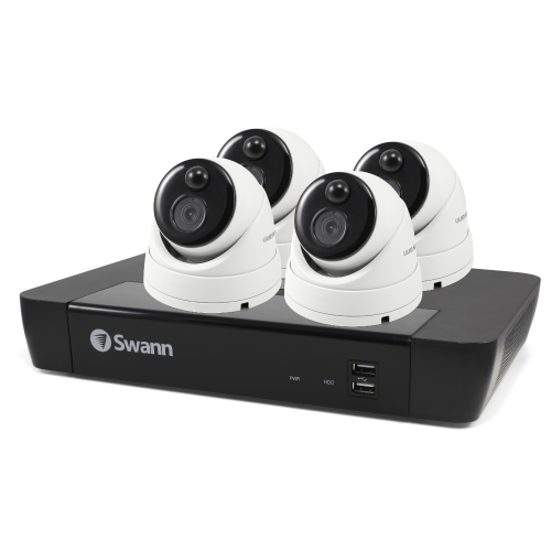 4 Camera 8 Channel 4K Ultra HD NVR Security System - SWNVK-886804D