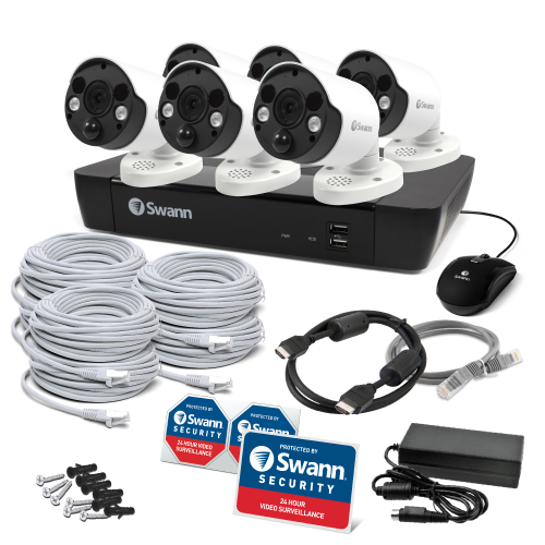 6 Camera 8 Channel 4K Ultra HD Professional NVR Security System | SONVK-886806FB