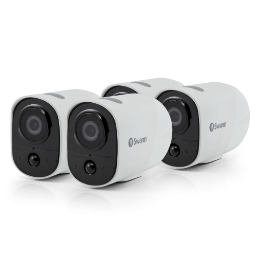 Xtreem Wireless Security Cameras 4 Pack with 2-Way Talk, Siren & Heat + Motion Detection | SWIFI-XTRCM32G4PK