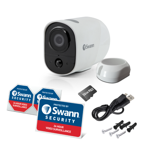 Xtreem Wireless Security Camera with 2-Way Talk, Siren & Heat + Motion Detection | SWIFI-XTRCM32G1PK