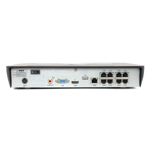 4 Camera 8 Channel 4K Master-Series NVR Security System | SWNVK-876804D