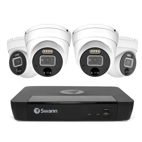 4 Camera 8 Channel 6K 12MP Mega HD Professional NVR Security System | SWNVK-890004D