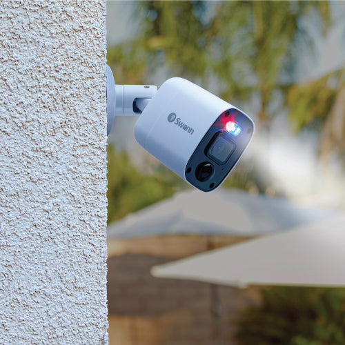 Home 2K DVR Audio/Video Flashing & Spotlight Add-On Bullet Camera | SWPRO-2KMQB