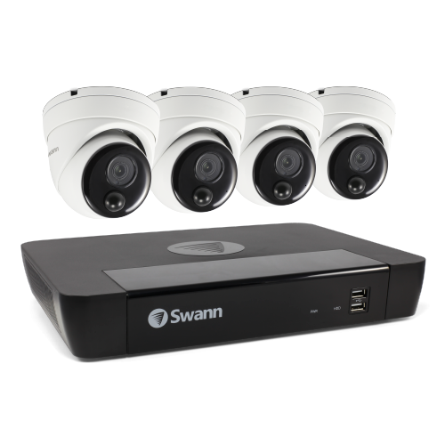 4 Camera 8 Channel 4K Master-Series NVR Security System | SWNVK-876804D