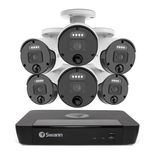 6 Camera 8 Channel 4K Master-Series NVR Security System | SWNVK-876806