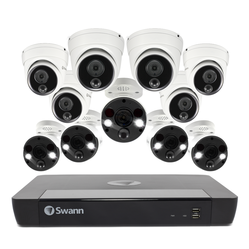 12 Camera 16 Channel 4K Ultra HD Professional NVR Security System | SONVK-1686806FB6D