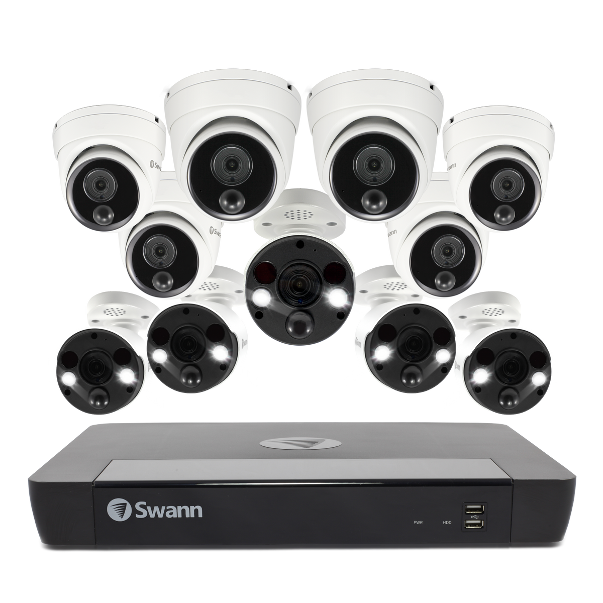 12 Camera 16 Channel 4K Ultra HD Professional NVR Security System | SONVK-1686806FB6D