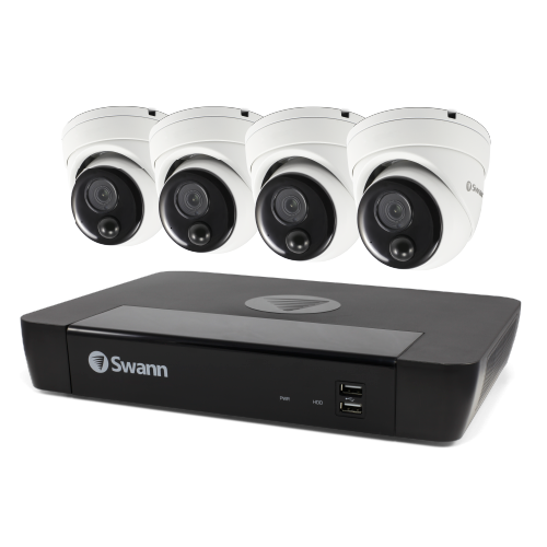 4 Camera 8 Channel 4K Master-Series NVR Security System | SWNVK-876804D