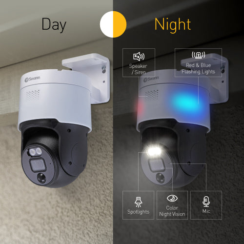 4K Add-On NVR Pan & Tilt Security Camera | SONHD-900PT