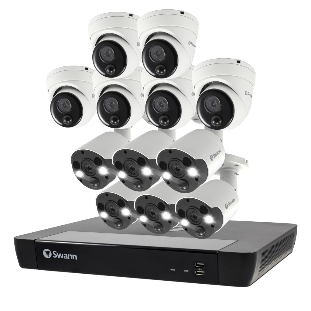 12 Camera 16 Channel 4K Ultra HD Professional NVR Security System | SONVK-1686806FB6D