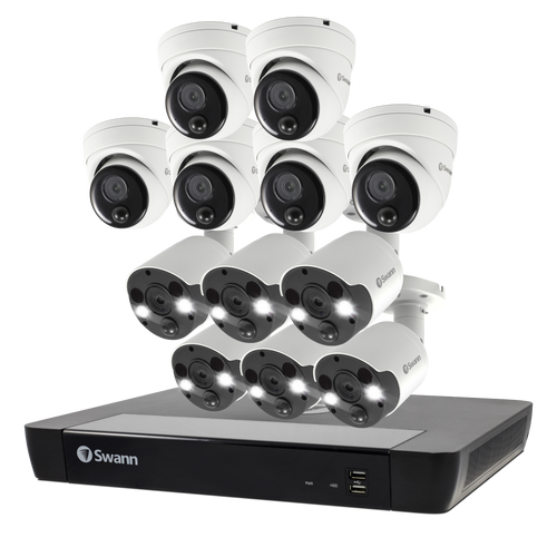12 Camera 16 Channel 4K Ultra HD Professional NVR Security System | SONVK-1686806FB6D
