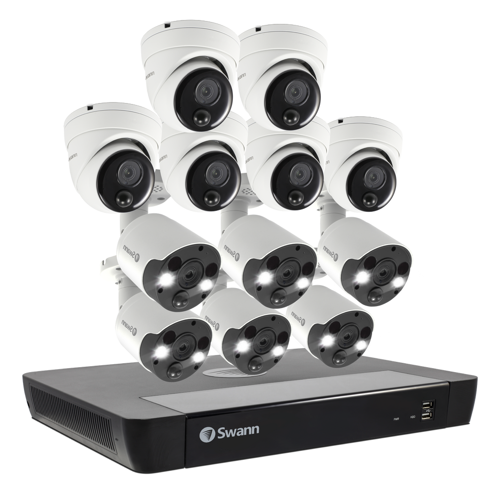 12 Camera 16 Channel 4K Ultra HD Professional NVR Security System | SONVK-1686806FB6D