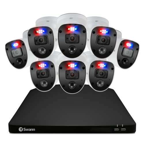 Home 8 Camera 16 Channel 1080p Full HD DVR Security System
