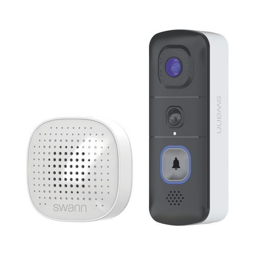 EVO Wireless Video Doorbell with SwannShield AI Voice Assistant | SWIFI-SEVDBC